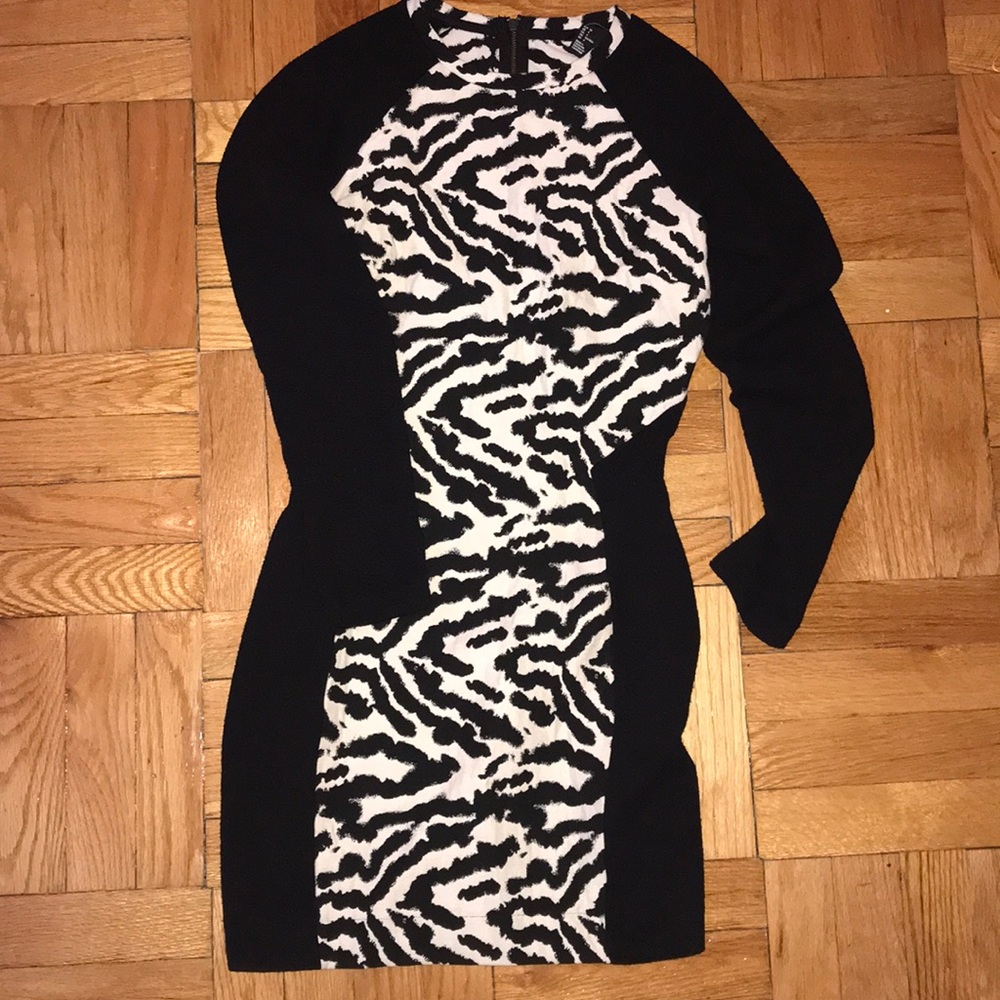 H&M Print Sweater Dress
